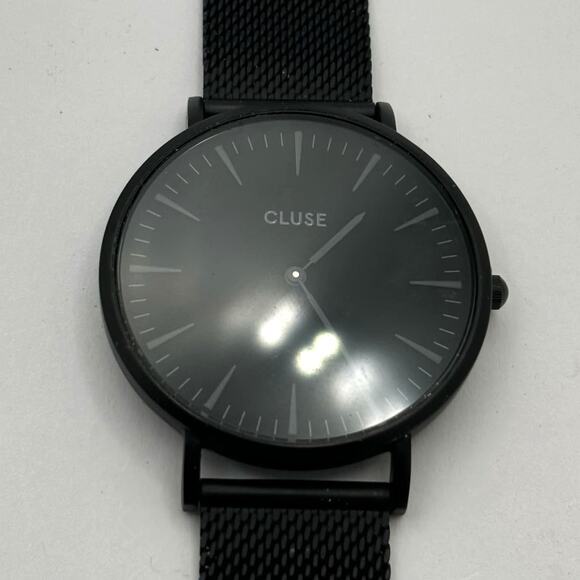 Retro Black Cluse Men's Watch - Picture 2 of 4